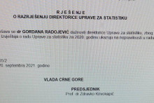 <p>Разрјешење Радојевићеве</p>