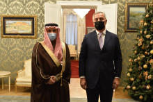 &lt;p&gt;Са амбасадором Саудијске Арабије&lt;/p&gt;
