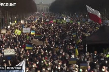 &lt;p&gt;Протест у Берлину због Украјине&lt;/p&gt;
