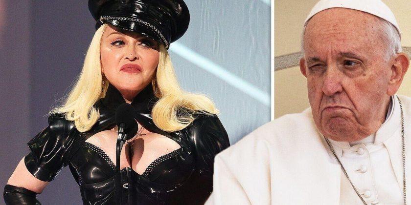 Madonna vuole incontrare Pope: sono stata cacciata dalla chiesa tre volte, non è giusto