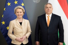 &lt;p&gt;Урсула фон дер Лајен и Виктор Орбан&lt;/p&gt;
