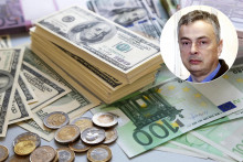 &lt;p&gt;Dolar i euro izjednačeni&lt;/p&gt;
