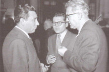 &lt;p&gt;Ћосић са А. Ранковићем и П. Стамболићем, 1952. г&lt;/p&gt;
