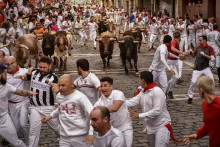 &lt;p&gt;Trka sa bikovima opasna tradicija u Španiji&lt;/p&gt;
