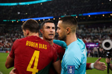 <p>Ronaldo i saigrači</p>