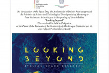 &lt;p&gt;Podsjećanje na Italiju i svemir, izložba ”Looking Beyond”&lt;/p&gt;
