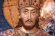 &lt;p&gt;Цар Душан, фреска из манастирске цркве у Леснову&lt;/p&gt;
