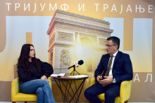 &lt;p&gt;Leposavić u razgovoru sa novinarkom “Dana”&lt;/p&gt;
