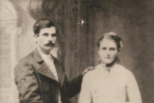 &lt;p&gt;Влада и Марија Поповић на вјенчању 1883. GODINE&lt;/p&gt;
