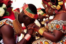 &lt;p&gt;Ilustracija - Vjenčanje u Africi&lt;/p&gt;
