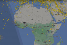 &lt;p&gt;Niger, flightradar24.com/printscreen&lt;/p&gt;