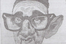 &lt;p&gt;Karikatura Henrija Kisindžera iz ‘‘Politike‘‘, 1971. godine&lt;/p&gt;