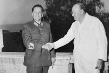 &lt;p&gt;Тито и Черчил, 12. августа 1944. године&lt;/p&gt;