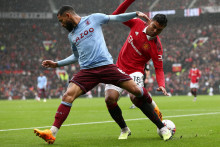&lt;p&gt;epa10600672 Douglas Luiz of Aston Villa (L) and Casemiro of Manchester United (R) in action during the English Premier League soccer match between Manchester United and Aston Villa in Manchester, Britain, 30 April 2023. EPA-EFE/ADAM VAUGHAN EDITORIAL USE ONLY. No use with unauthorized audio, video, data, fixture lists, club/league logos or ‘live‘ services. Online in-match use limited to 120 images, no video emulation. No use in betting, games or single club/league/player publications.&lt;/p&gt;