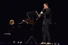 &lt;p&gt;Marija Mitrović i Stefan Pavićević na sceni KIC-a&lt;/p&gt;