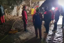 &lt;p&gt;Pet osoba zarobljeno u pećini u Sloveniji&lt;/p&gt;