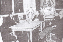&lt;p&gt;Predaja akreditiva ambasadora Marijana Stilinovića predsjedniku Klementu Gotvaldu, 1948.&lt;/p&gt;
