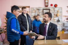 &lt;p&gt;Milatović posjetio Osnovnu školu ”Blažo Mraković”&lt;br&gt;
 &lt;/p&gt;