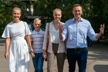&lt;p&gt;Aleksej Navaljni sa porodicom&lt;/p&gt;