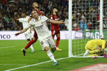 &lt;p&gt;epa10259408 Real Madrid‘s Luka Modric celebrates after scoring the 1-0 goal during the Spanish LaLiga soccer match between Real Madrid and Sevilla, in Madrid, Spain, 22 October 2022. EPA-EFE/Rodrigo Jimenez&lt;/p&gt;