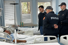 &lt;p&gt;Šaranović posjetio teško povrijeđenog policajca&lt;/p&gt;