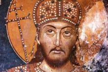 &lt;p&gt;Car Dušan, freska iz manastirske crkve u Lesnovu&lt;/p&gt;