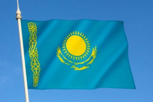 &lt;p&gt;Kazahstan, zastava&lt;/p&gt;