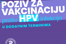 &lt;p&gt;Poziv za vakcinaciju protiv HPV infekcija&lt;/p&gt;