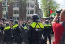 &lt;p&gt;Protest u Amsterdamu&lt;/p&gt;