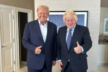 &lt;p&gt;Donald Tramp i Boris Džonson&lt;/p&gt;