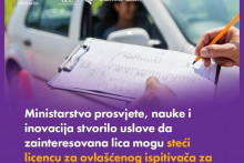 &lt;p&gt;Ispitivači za polaganje vozačkog ispita mogu dobiti licencu za posao&lt;/p&gt;