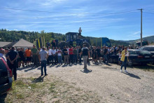 &lt;p&gt;Sa jučerašnjeg protesta drvoprerađivača&lt;/p&gt;