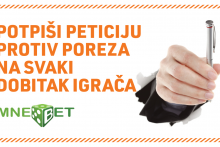 &lt;p&gt;Potpiši peticiju protiv poreza na dobitak igrača&lt;/p&gt;