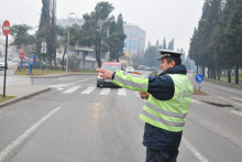 &lt;p&gt;saobracajna policija na terenu&lt;/p&gt;