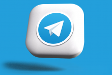 &lt;p&gt;Telegram logo&lt;/p&gt;