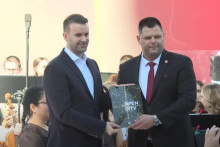 &lt;p&gt;Spajić i Kovačević na otvaranju RTVNK&lt;/p&gt;