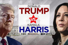 &lt;p&gt;Donald Tramp i Kamala Haris&lt;/p&gt;