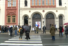 &lt;p&gt;Studenti započeli blokadu, zauzeli Rektorat Univerziteta u Beogradu&lt;/p&gt;