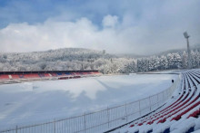 &lt;p&gt;Snijeg na stadionu pod Golubinjom&lt;/p&gt;