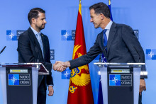 &lt;p&gt;NATO Secretary General Mark Rutte with the President of Montenegro, Jakov Milatović&lt;/p&gt;