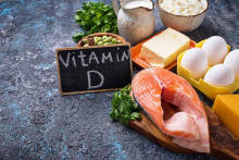 &lt;p&gt;Healthy foods containing vitamin D. Selective focus&lt;/p&gt;