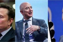 &lt;p&gt;Ilon Mask, Džef Bezos, Mark Zakerberg&lt;/p&gt;