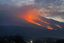 &lt;p&gt;Požar u rejonu Garča u Danilovgradu&lt;/p&gt;