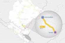 &lt;p&gt;Brza saobraćajnica Podgorica-Danilovgrad&lt;/p&gt;