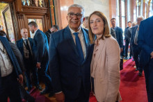 &lt;p&gt;Andrija Mandić i Roberta Metsola&lt;/p&gt;
