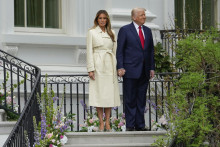 &lt;p&gt;Melanija Tramp i Donald Tramp&lt;br&gt;
 &lt;/p&gt;