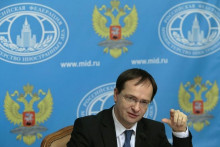 &lt;p&gt;Vladimir Medinski&lt;/p&gt;