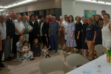 <p>Grupa turista iz Izraela u posjeti Jevrejskom kulturnom centru u Budvi</p>