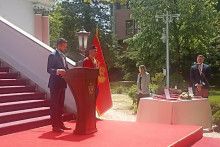 &lt;p&gt;Milatović na današnjoj ceremoniji&lt;/p&gt;