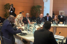 <p>Vukićević na ministarskom panelu</p>